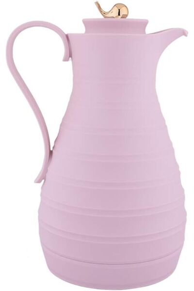 Generic Al Saif Insulated Coffee and Tea Pot, Size: 1 Liter, Color: Matte Pin...