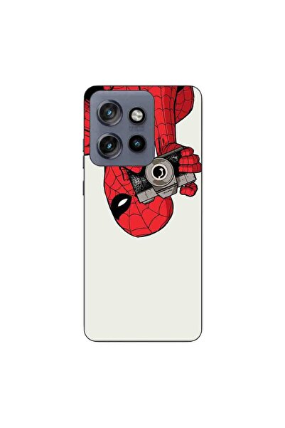 OEM Husa compatibila cu Motorola Edge 50 Neo Silicon Gel Tpu Model Spiderman
