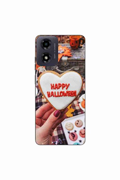 OEM Husa compatibila cu Motorola Moto G24 Silicon Gel Tpu Model Happy Hallowe...