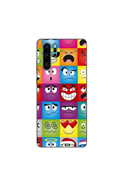 OEM Husa compatibila cu Huawei P30 Pro Silicon Gel Tpu Model Funny Faces