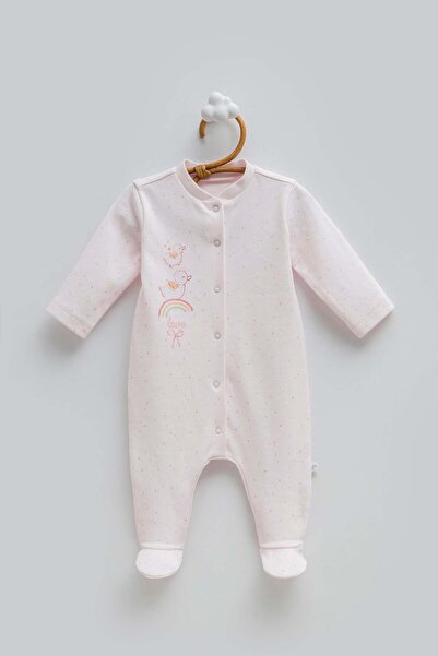 Caramell 100% Cotton Love Jumpsuit Pink