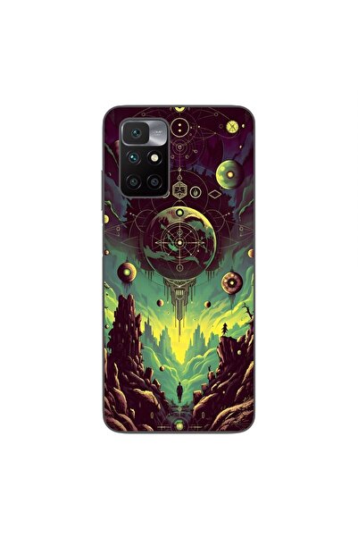 OEM Case compatible with Xiaomi Redmi 10 Silicone Gel Tpu Pattern Mystical Pl...