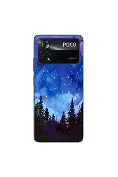 OEM Husa compatibila cu Xiaomi Poco X4 Pro Silicon Gel Tpu Model Night Forest