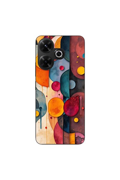 OEM Калъф, съвместим с Xiaomi Redmi 13 4G, силиконов гел TPU, с абстрактни фо...