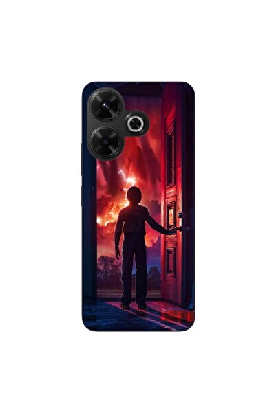 OEM Θήκη συμβατή με Xiaomi Redmi 13 4G από σιλικόνη gel TPU, σχέδιο Stranger ...