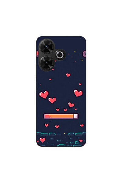OEM Θήκη συμβατή με Xiaomi Redmi 13 4G από σιλικόνη TPU με πικσελωτό σχέδιο H...