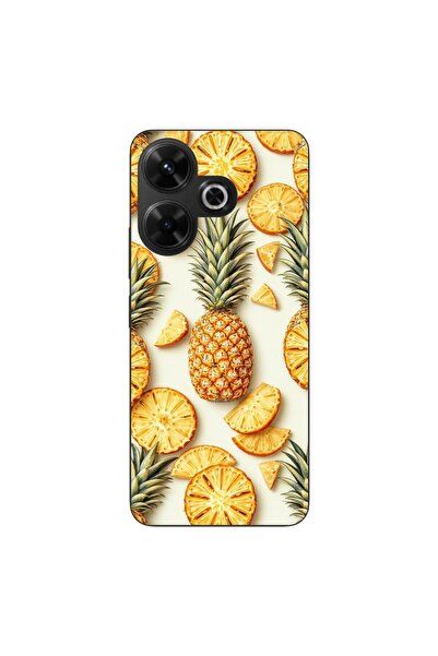 OEM Θήκη συμβατή με Xiaomi Redmi 13 4G Σιλικόνης TPU με σχέδιο Ζουμερό Ανανά