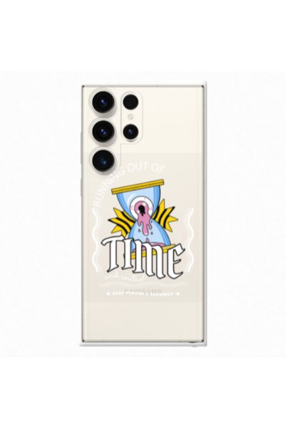 Other Samsung S24 Ultra Running out of time Transparent Silicone TPU Θήκη