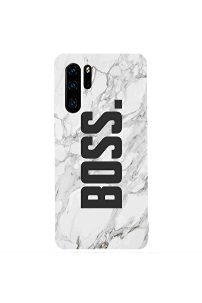 Other Huawei P30 Pro Marble Boss Transparent Silicone TPU Θήκη