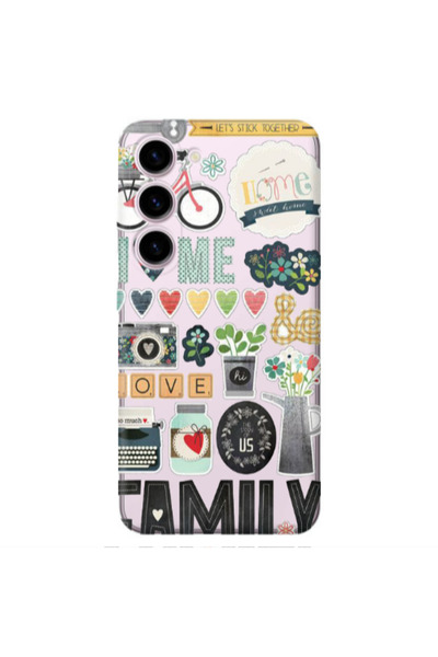 Other Samsung S23 Family love home Transparent Silicone TPU Θήκη