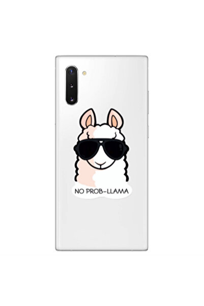 Other Samsung Note 10 Plus No prob-lama Transparent Silicone TPU Θήκη
