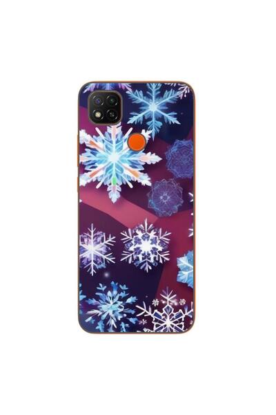 OEM Husa compatibila cu Xiaomi Redmi 9C, 9C NFC Silicon Gel Tpu Model Fulgi d...