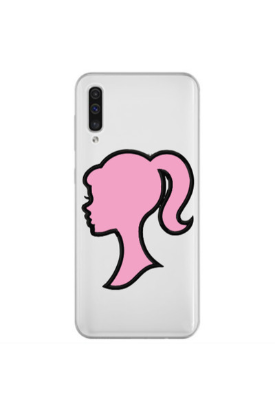 Other Samsung A70 Line girl Transparent Silicone TPU Θήκη