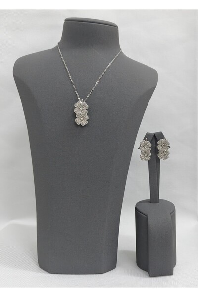 Generic Jewelry for Women - Necklace and Earrings - 2 Piece Set SJMS-67