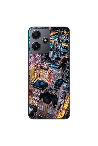 OEM Husa compatibila cu Xiaomi Redmi 12 5G Silicon Gel Tpu Model Night City