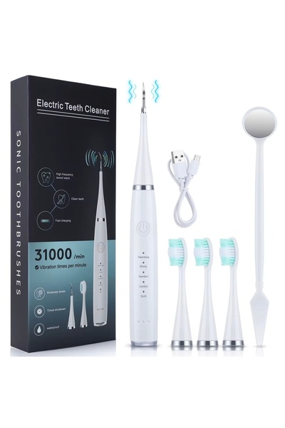 alphastore Dental Ultrasonik Diş Taşı Sökücü Elektrikli Diş Temizleyici Diş T...