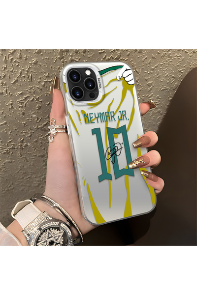 Hontinga iPhone 13 Pro Max Uyumlu Silikon Kenar Sert Arka Kılıf Couple Telefo...