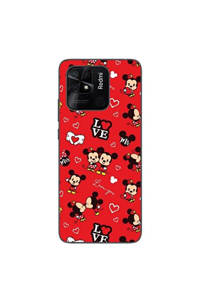 OEM Θήκη συμβατή με Xiaomi Redmi 10C, από σιλικόνη gel TPU, με σχέδιο Mickey ...