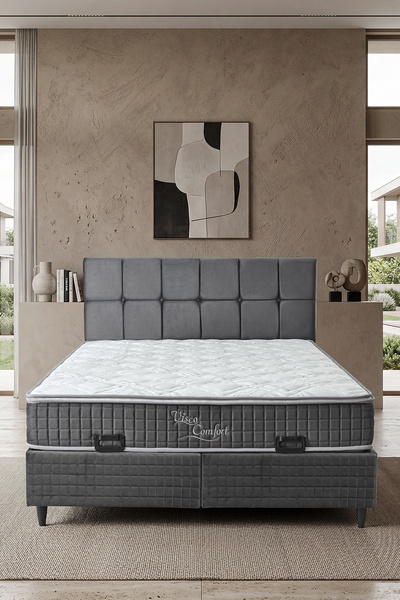 Kilim Mobilya Visco Comfort Visco Süngerli Paket Yaylı Full Ortopedik 3'lü Se...