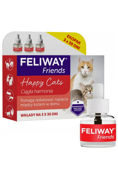 Other Ceva Feliway Friends Cat Pheromones Reducing Tension 3x48ml