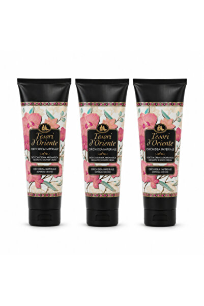 Tesori d'Oriente Set 3 x Tesori d’Oriente Imperial Orchid Cremă de duș aromat...