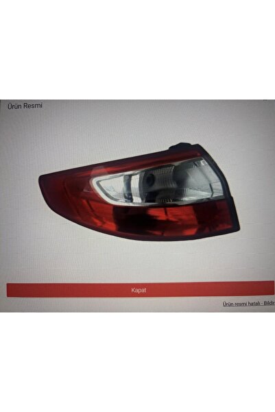STOP LAMBASI SOL DIŞ FLUENCE 10=>