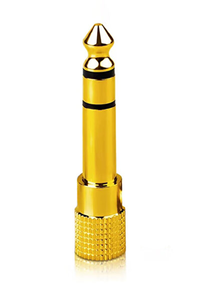 JINGHUA 3.5mm Dişi - 6.35mm Erkek Ses Dönüştürücü Adaptör, Stereo Jak Çeviric...