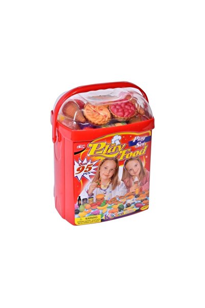 OEM Set de joacă bucătărie pentru copii, Valiza cu Alimente Artificiale Jucăr...