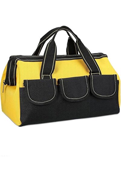 The Bros Tool Bags, 20in Portable Tool Bag,Large Tool Bag Heavy Duty,Wide Mou...