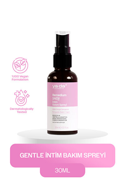 ya da Remedium Gentle İntim Bakım Spreyi 30 ml / Özel Bölge Flora Desteği