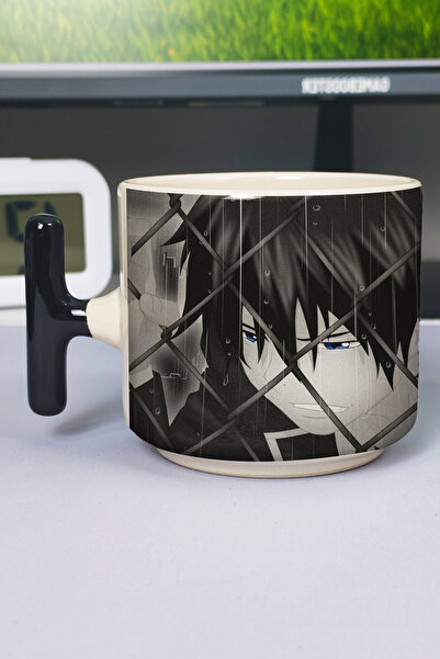 ZipZap كوب سيراميك فاخر مطبوع عليه رسومات أنيمي Ao no Exorcist (قطعة واحدة) ع...