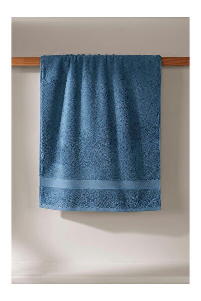 LC Waikiki Nevavm Luxe 100% Cotton Face Towel with Difference in Color, Petro...