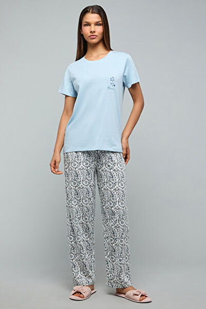 R&B Paisley Print Pyjama Set