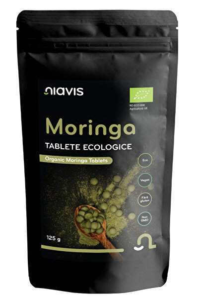 Niavis Moringa Tablete Ecologice/Bio 125G