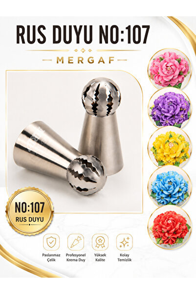 MERGAF Rus Krema Duy + 2 Adet Şanti Torba NO: 107