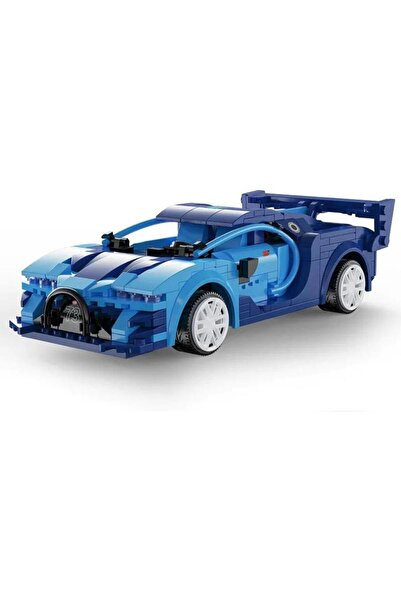 cada Blue Race Car 325 Piece Block Toy