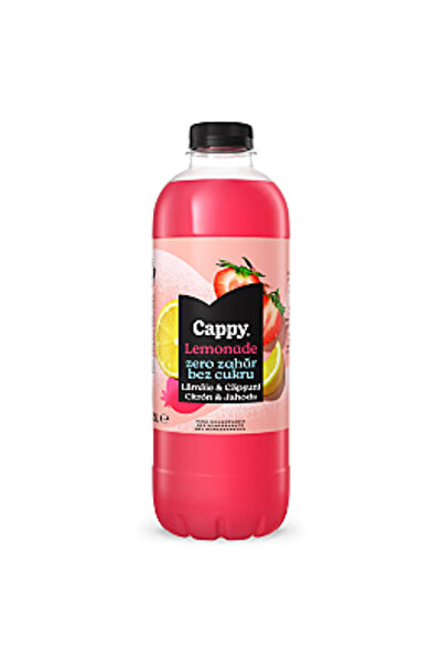 Cappy Lemonade Strawberry Zero Sugar 1.2 L Non-carbonated Drink