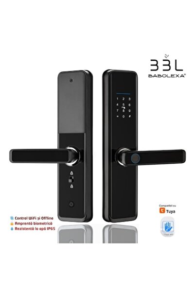 babolexa ® EY-688 Încuietoare inteligentă, Acces fără cheie, biometrică, PIN,...
