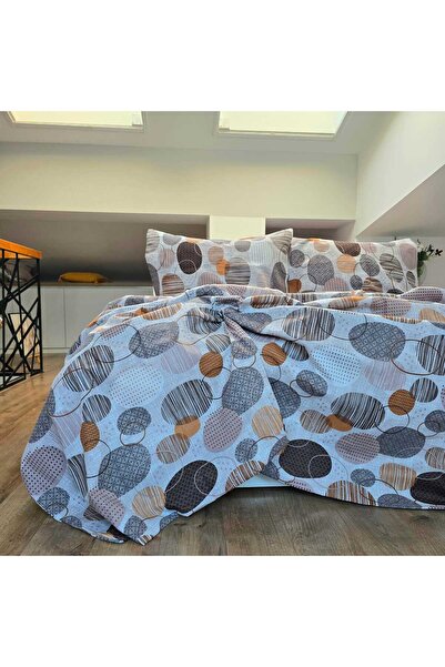 Kotonia Home 4-piece bed linen set, 2 people, smooth classic fabric, 100% cot...