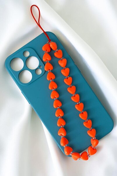 nftart.design Kalpler Ve Mini Boncuklu Bilek Telefon Askısı , Telefon Ipi, Te...
