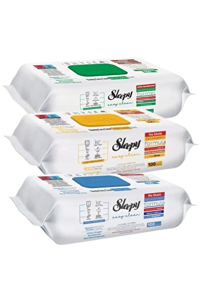 Sleepy PACHET - 3 X Servetele Umede Multisuprafete Easy Clean 100 BUC