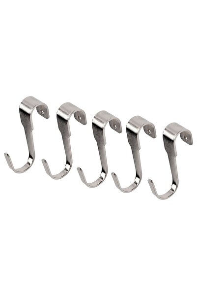 IKEA Hultarp Hooks 5-Pack 7cm Nickel Plated