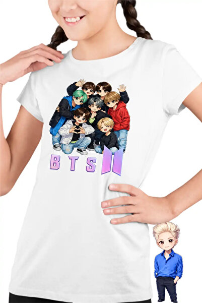 OEM Tricou Copii Fete BTS Kpop Style