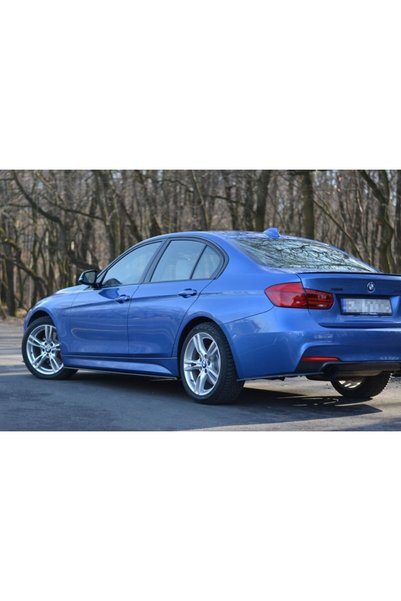 BMW Extensii coltare bară spate F30 F31 Pachet M M Tech negru lucios