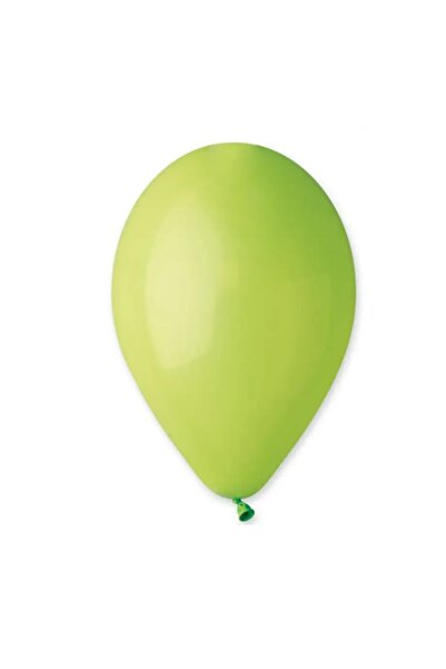 Gemar Light Green Colored Balloon 26cm - 20 Pieces