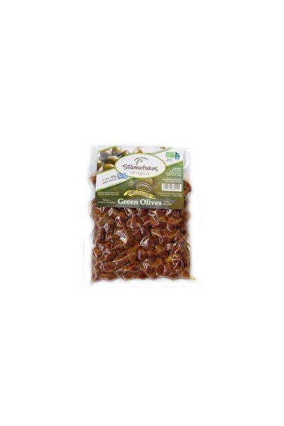 Stamatakos Măsline verzi organice scursate 500g