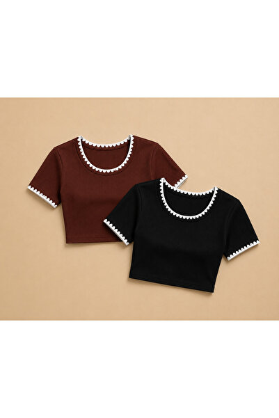Kaşekorse Biyeli Crop 2'li Paket