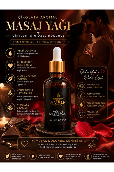 safranbolu miski amber Aşka çağrı etkili çiftler için aromaterapi masaj yağı