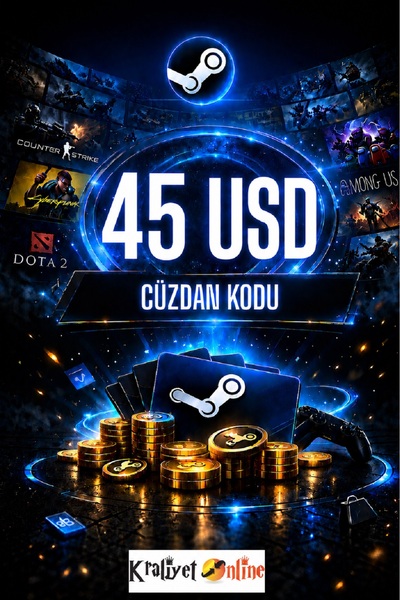 Cüzdan Kodu 45 USD-Dolar