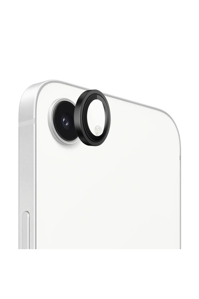 BLUEO Folie pentru iPhone 16e - Protector de lentilă cu ramă metalică origina...
